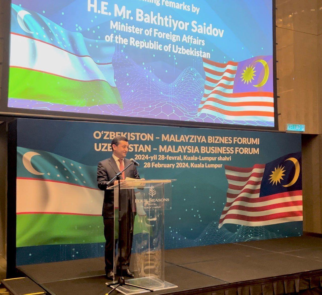 Узбекистан продемонстрировал потенциал электротехнической промышленности на бизнес-форуме в Малайзии