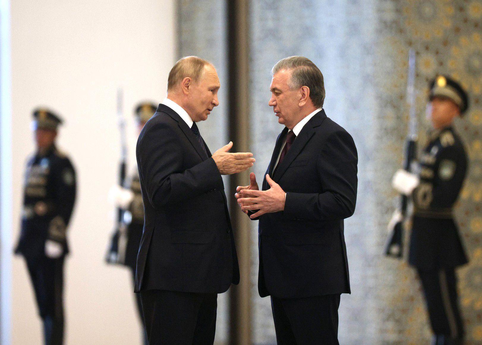 Состоялся телефонный разговор между Шавкатом Мирзиёевым и Владимиром Путиным