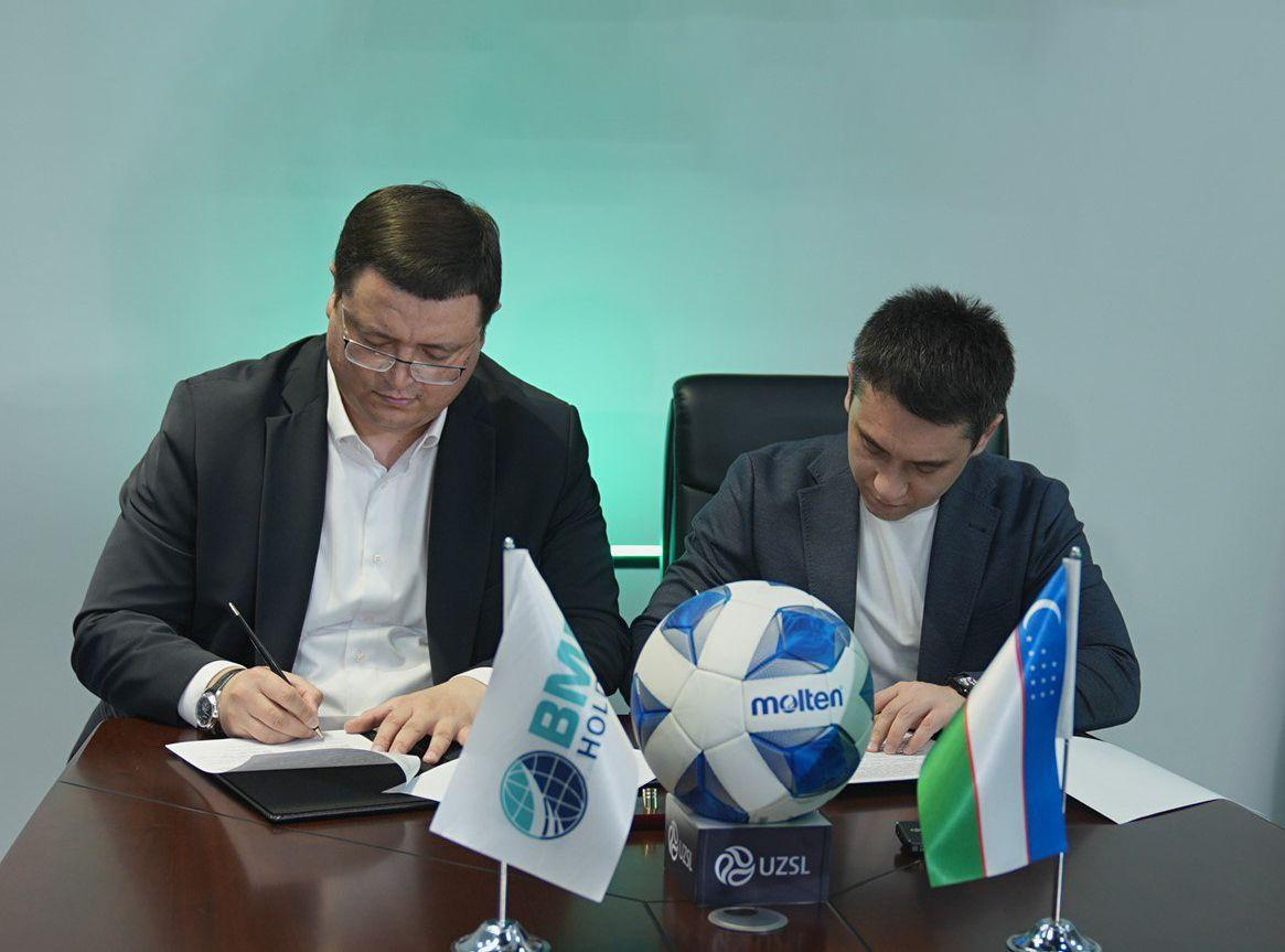 BMB HOLDING стала официальным спонсором Профессиональной футбольной лиги Узбекистана