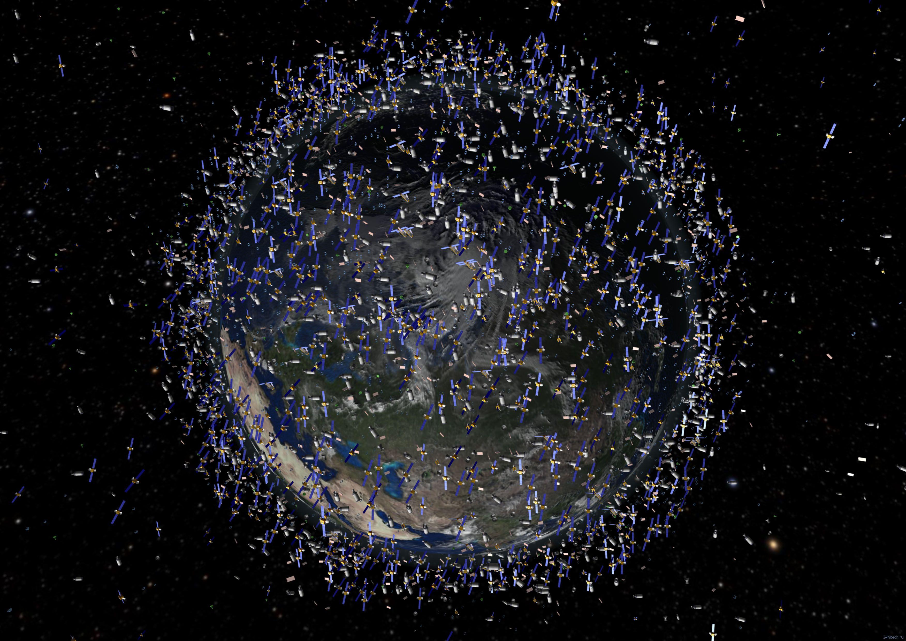 Как с течением времени росло количество спутников Starlink