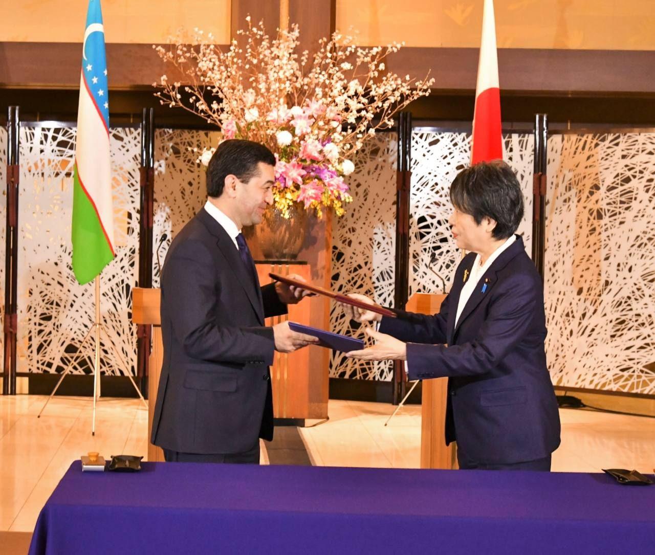 Укрепление стратегического партнерства: встреча министров Японии и Узбекистана