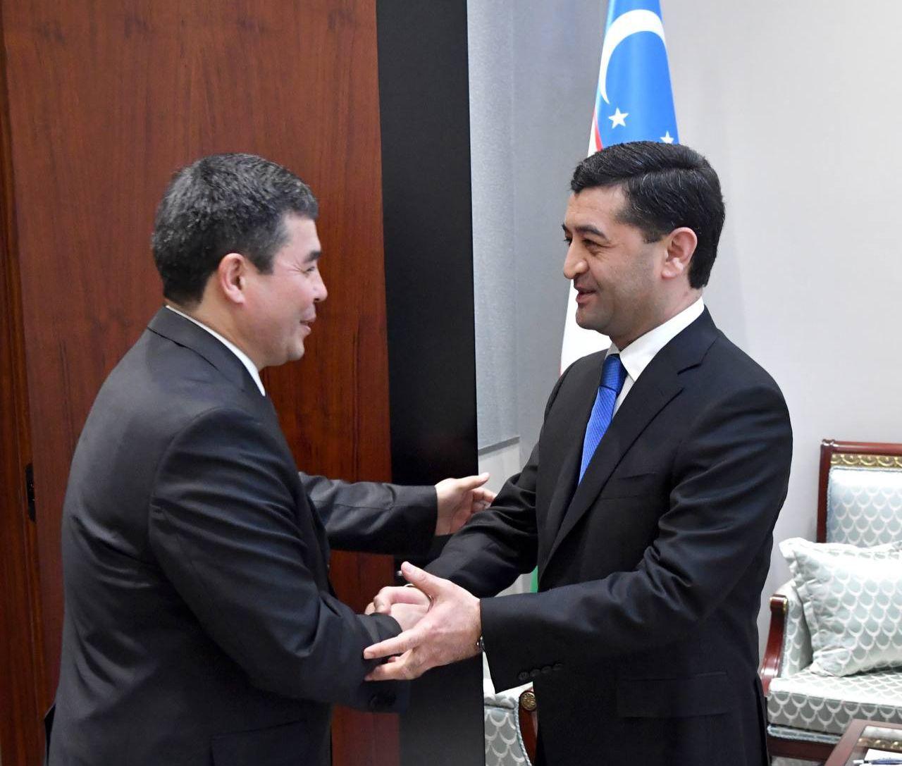 Глава МИД Узбекистана принял Посла Туркменистана