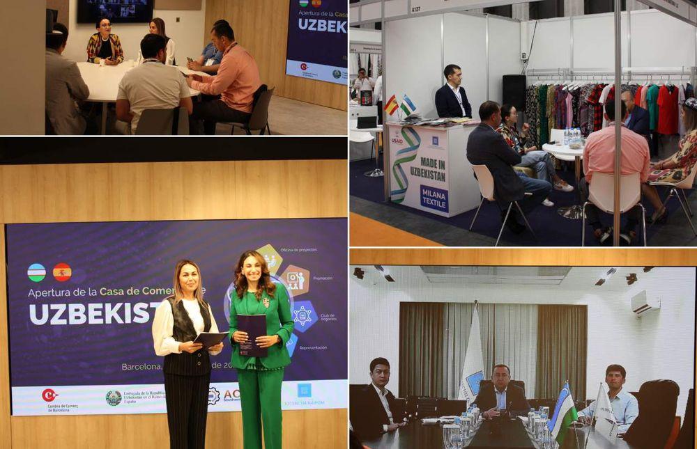 В Барселоне открылся Торговый дом Узбекистана